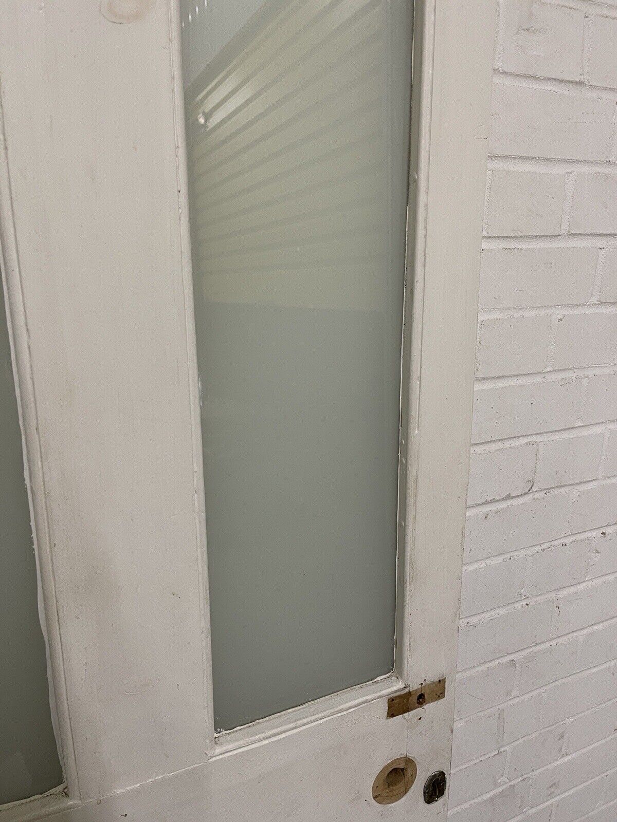 Reclaimed Victorian Pine Internal 4 panel Door 1937 OR 1945mm x 673mm