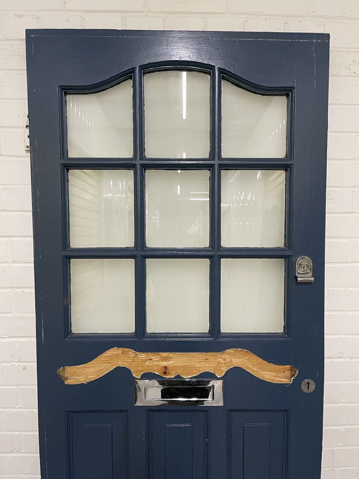 Reclaimed Victorian Wooden Panel External Front Door 2020 x 810mm