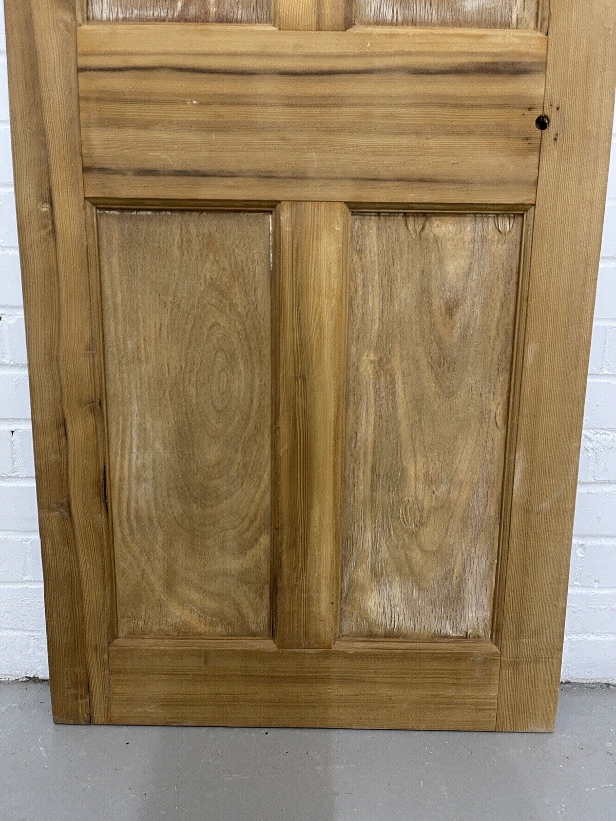 Original Vintage Reclaimed Victorian Pine Internal 4 panel Door 1915 x 680mm