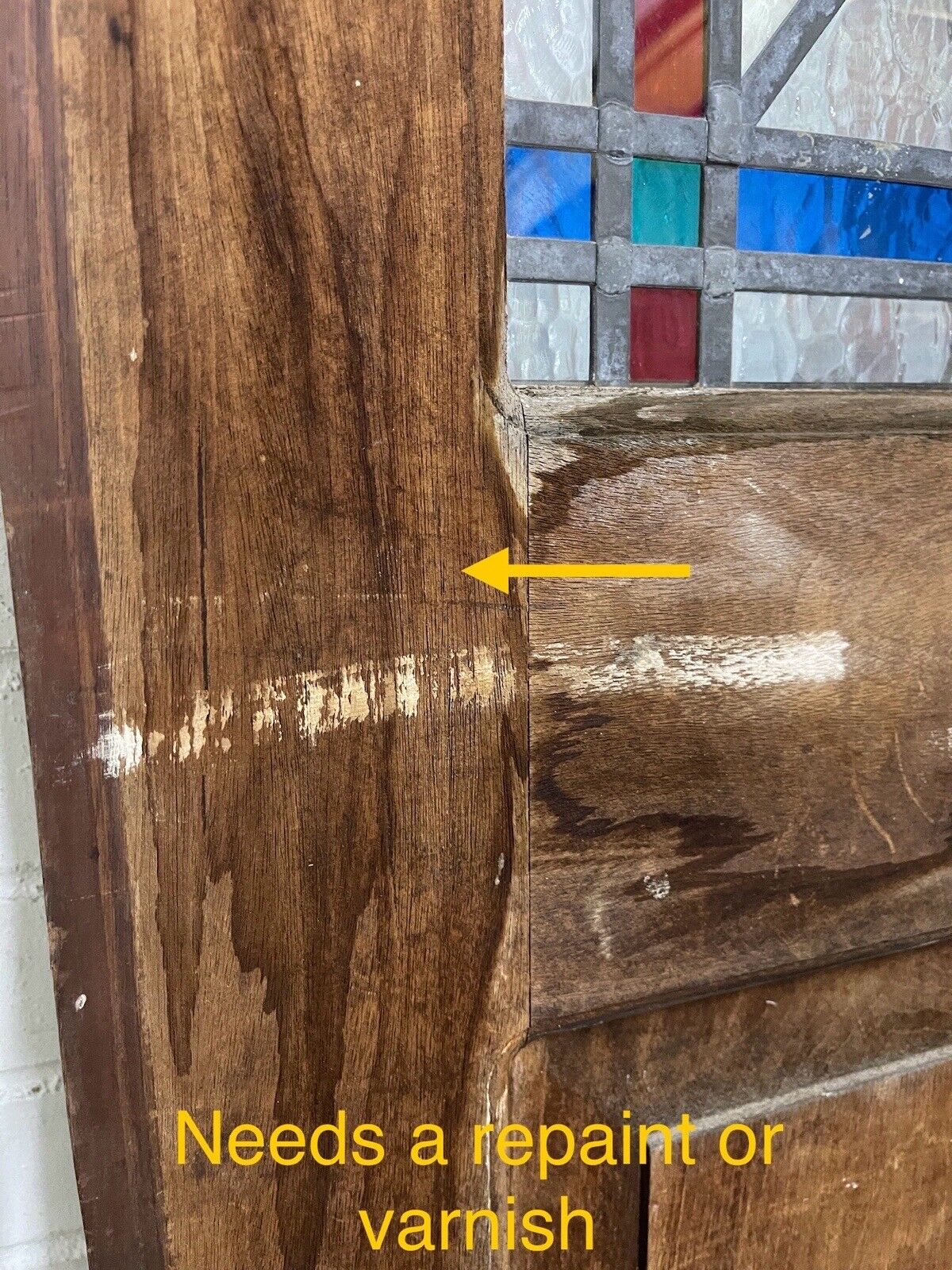 Reclaimed Old Bespoke Wooden Panel Front Door 2030 Or 2020 x 815 or 825mm