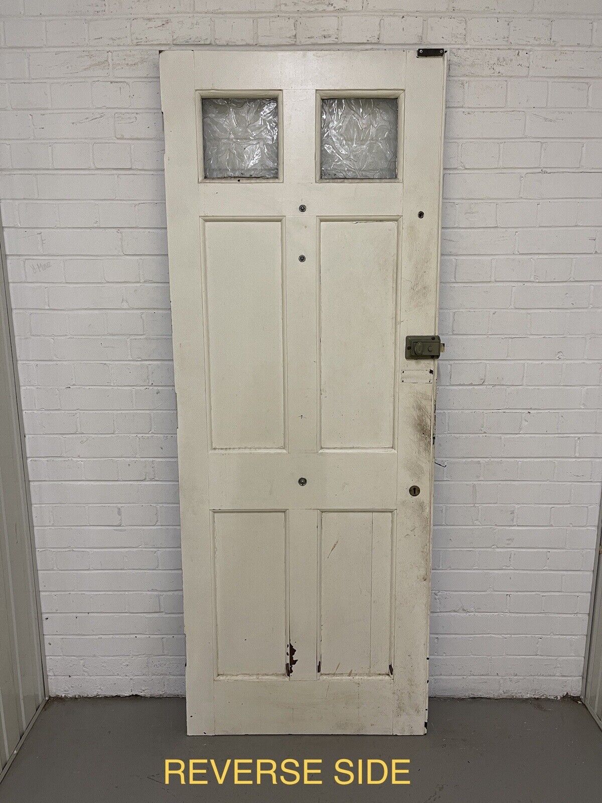 Reclaimed Victorian Wooden Panel External Front Door 1980 x 740mm or 755mm