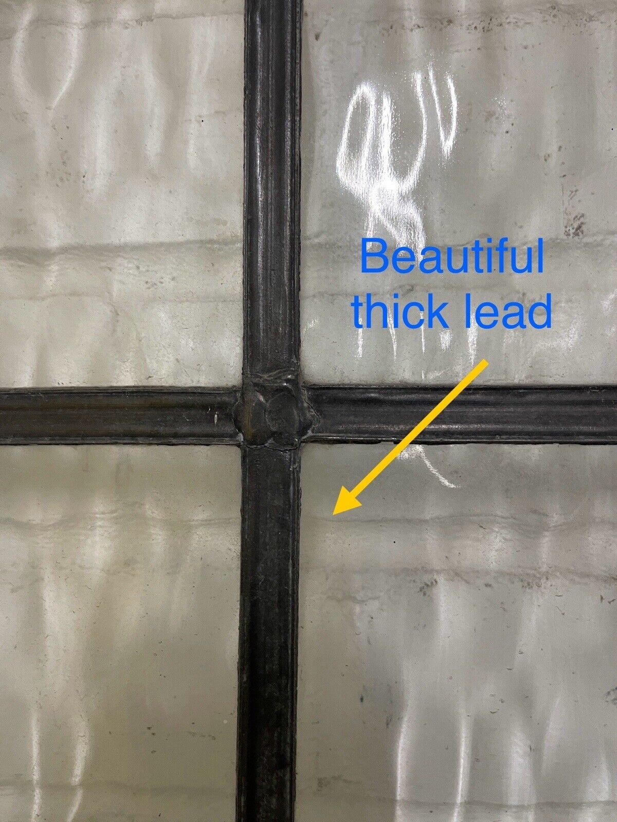 Reclaimed Leaded Light Victorian Edwardian Wooden Front Door 1980 1985 x 874mm