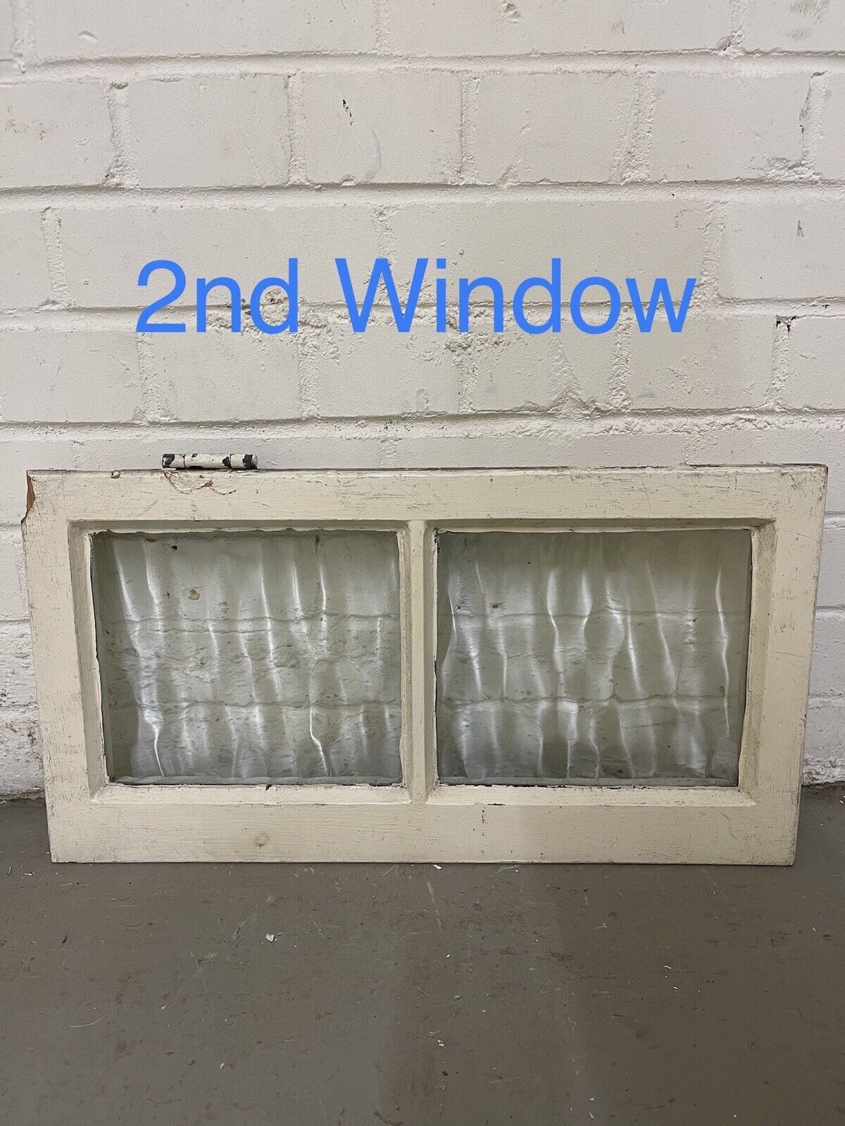 Pair Of Modern Georgian 2 Panel Wooden Windows 560 x 295mm 565 x 300mm