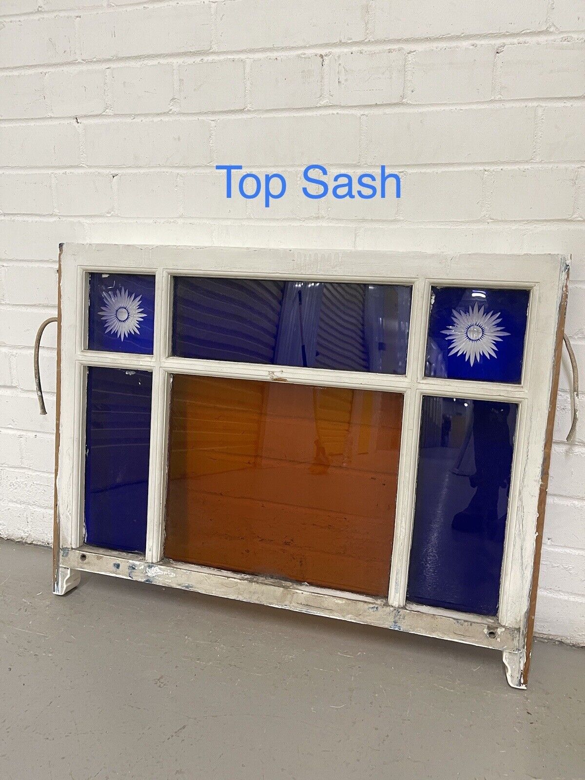 Pair Of Reclaimed Edwardian Glory Stars Wooden Panel Sash Window 590x764 634x764