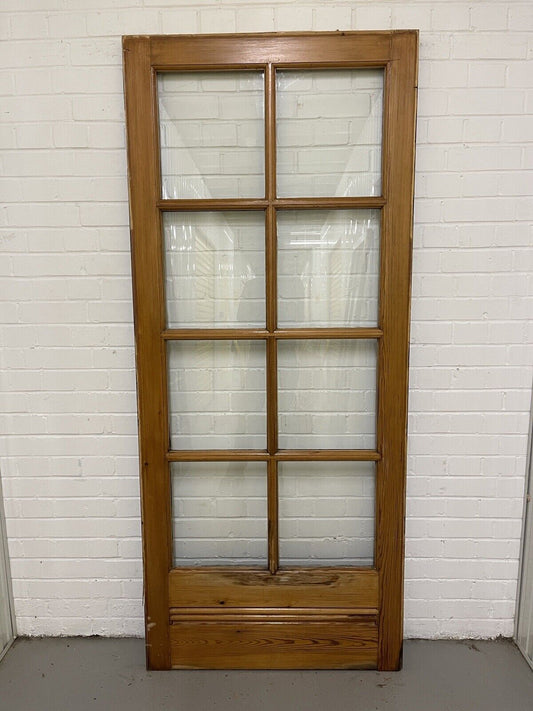 Reclaimed Georgian Wooden Panel External Side Back Door 1995 x 855mm