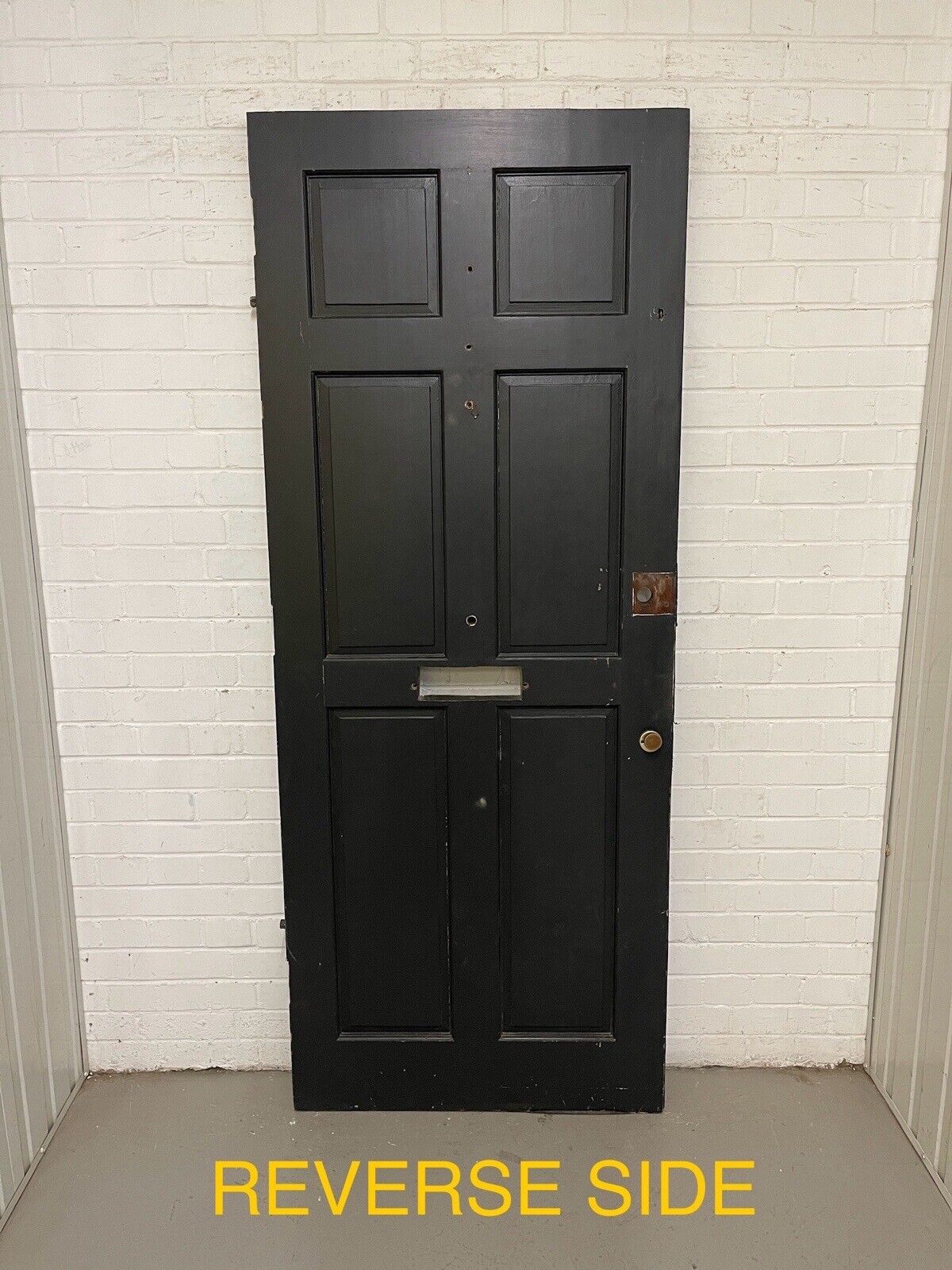 Reclaimed Old Wooden Bespoke Hardwood Front Door 2023 x 810mm