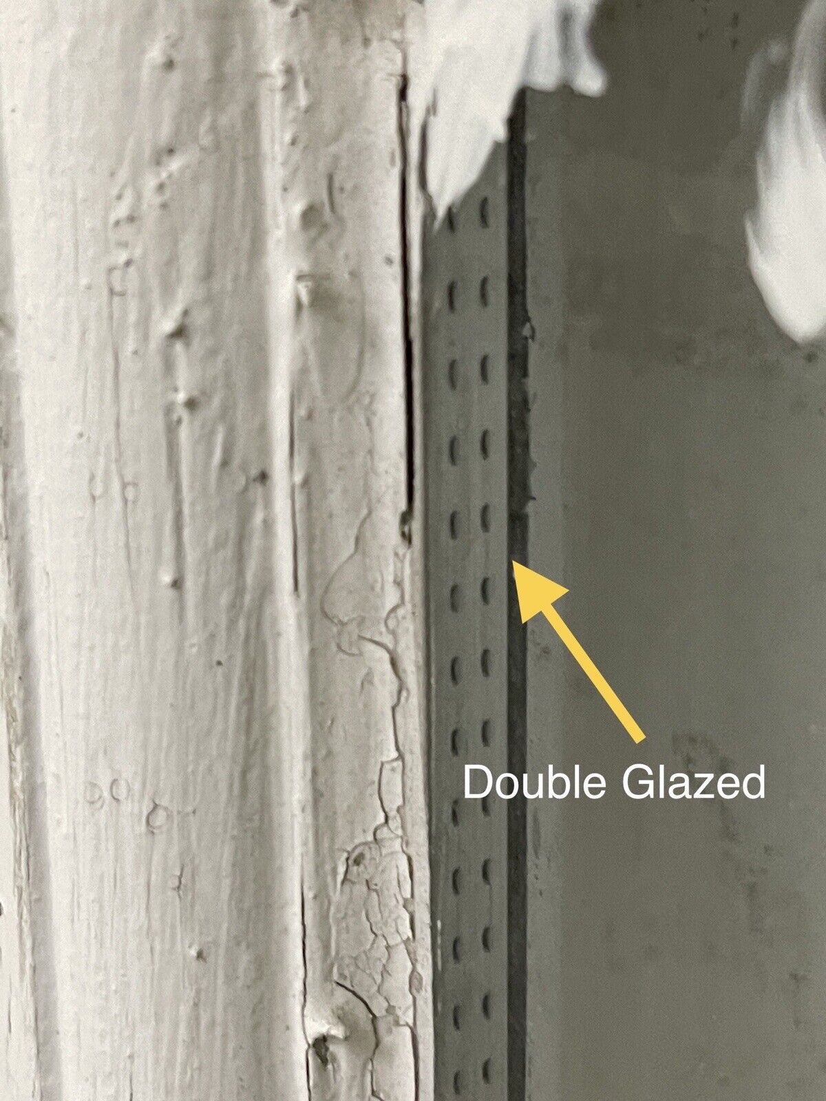 Two Pairs Of French Arch Double Glazed Wooden Windows 1040 x 895mm 1040 x 895mm