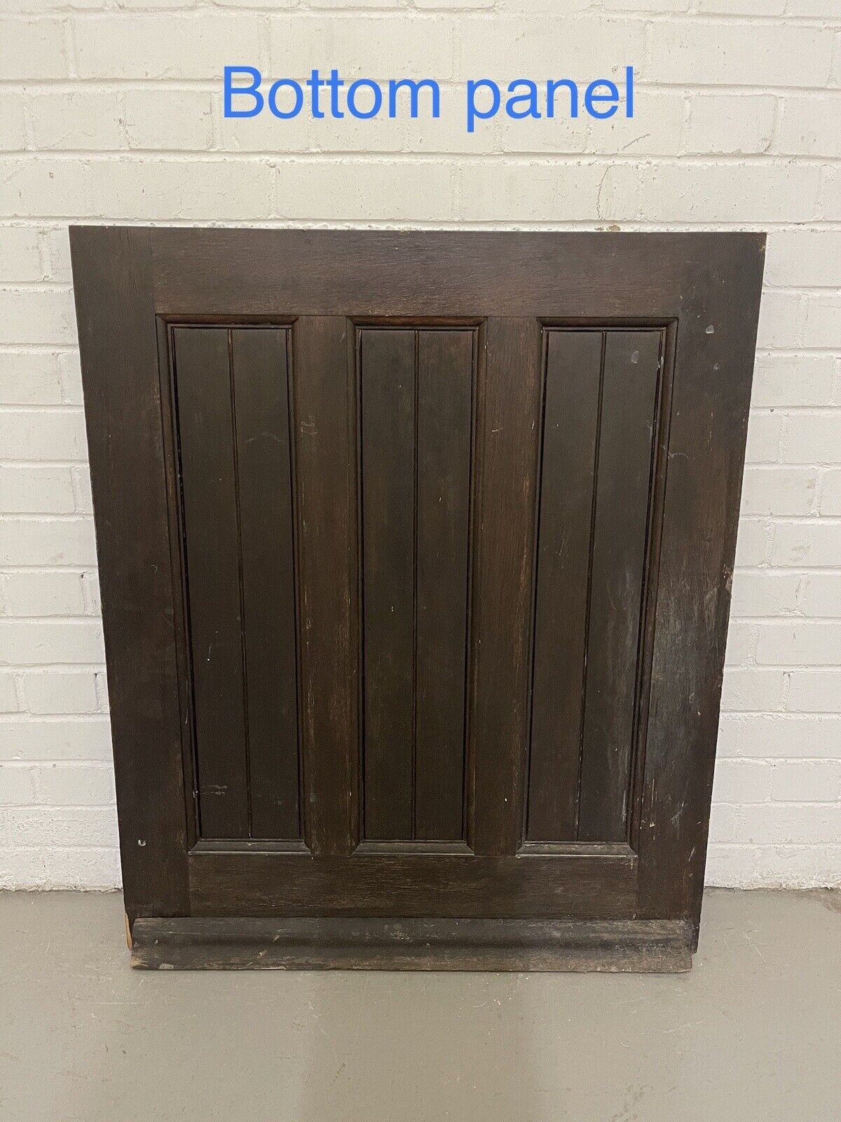 Solid Hardwood External Glass panel Stable Door 1970 X 830mm