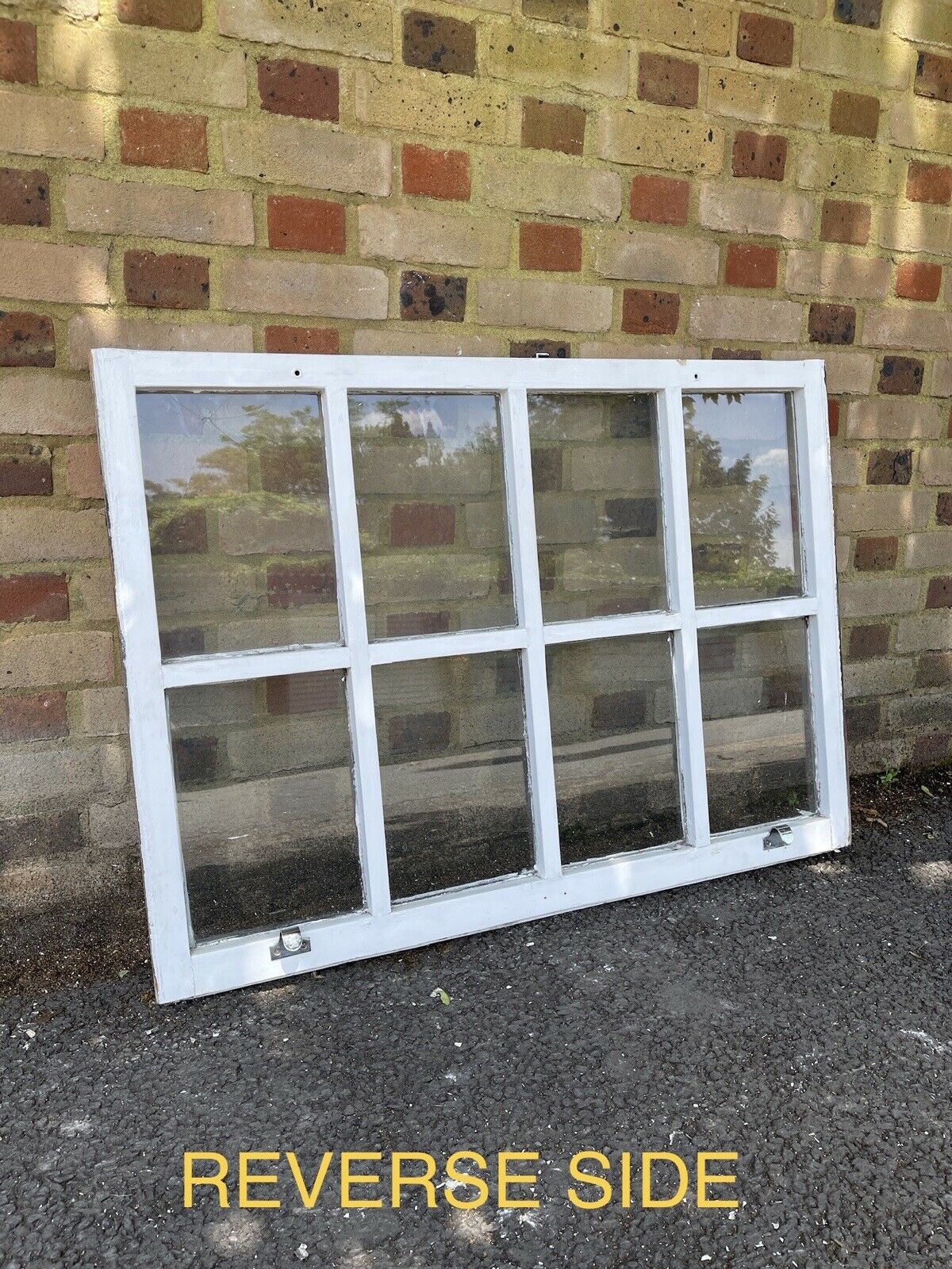 Modern Georgian 8 Panel Wooden Window 1080 x 790mm