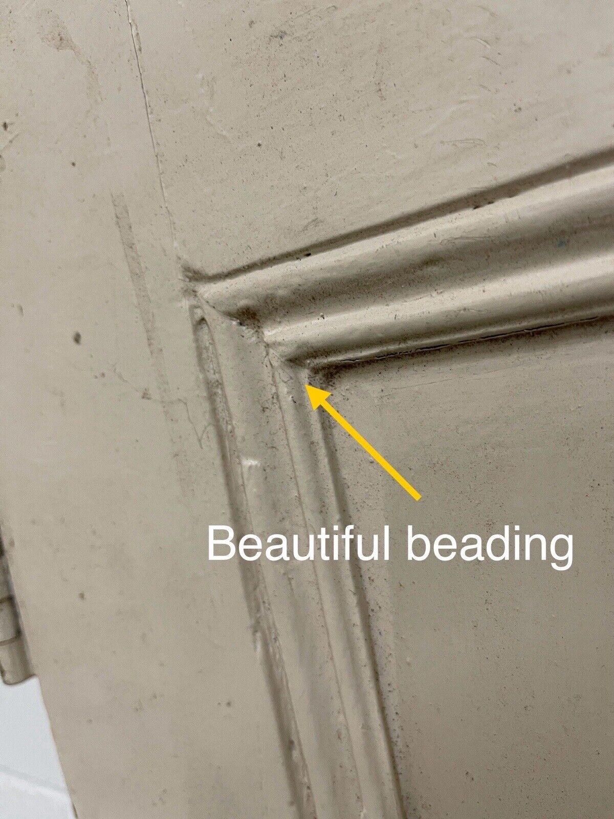 Reclaimed Pine Victorian Alcove Cupboard Doors Inter-locking 1020 x 660mm
