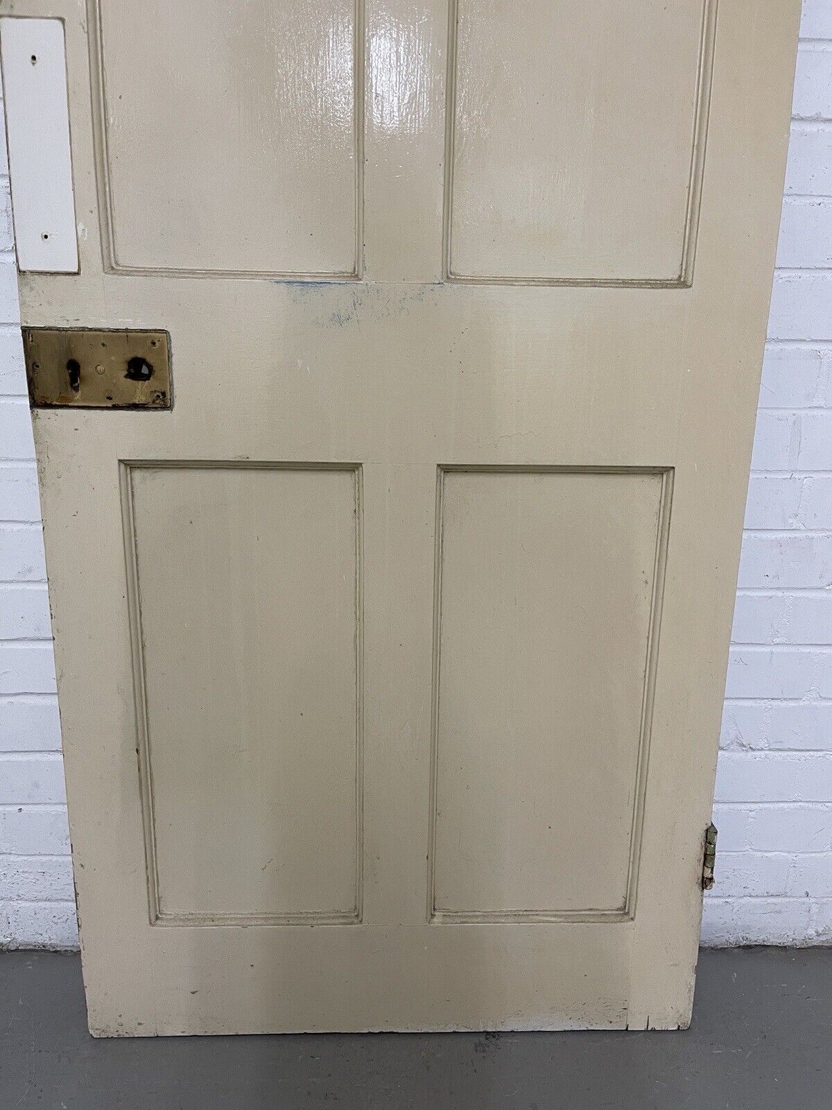 Reclaimed Victorian Pine Internal 4 panel Door 1940 or 1945 x 755 or 760mm