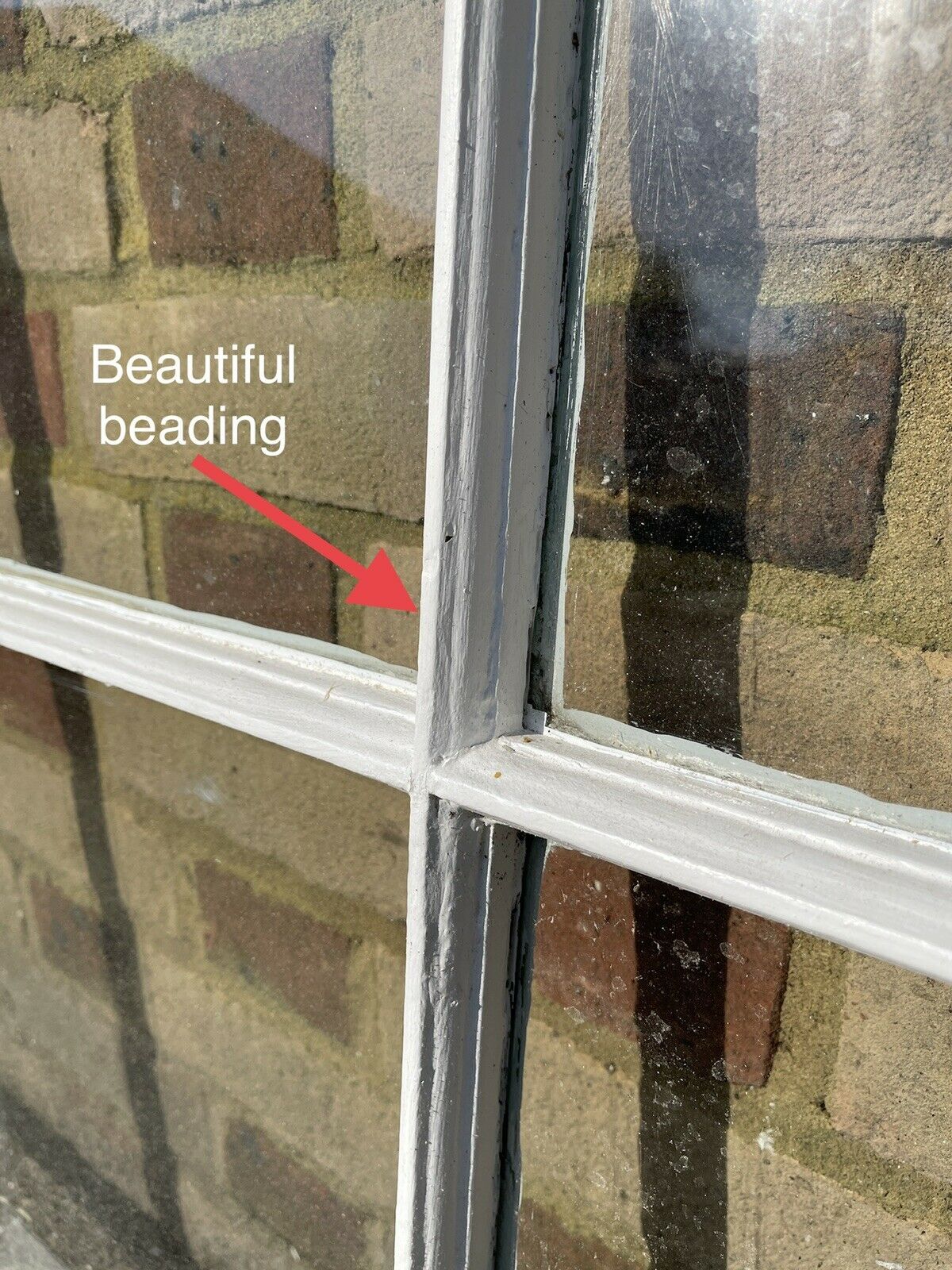 Reclaimed Old Georgian 6 Panel Wooden Window