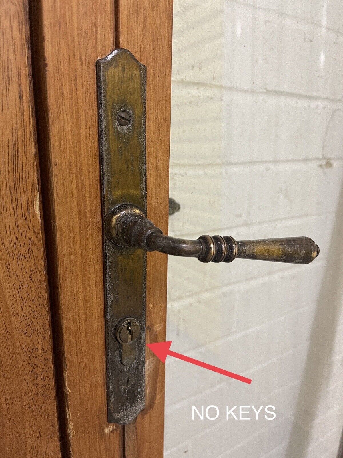 Reclaimed Old French Double Glazed Glass Wooden Double Doors 1923 x 990mm