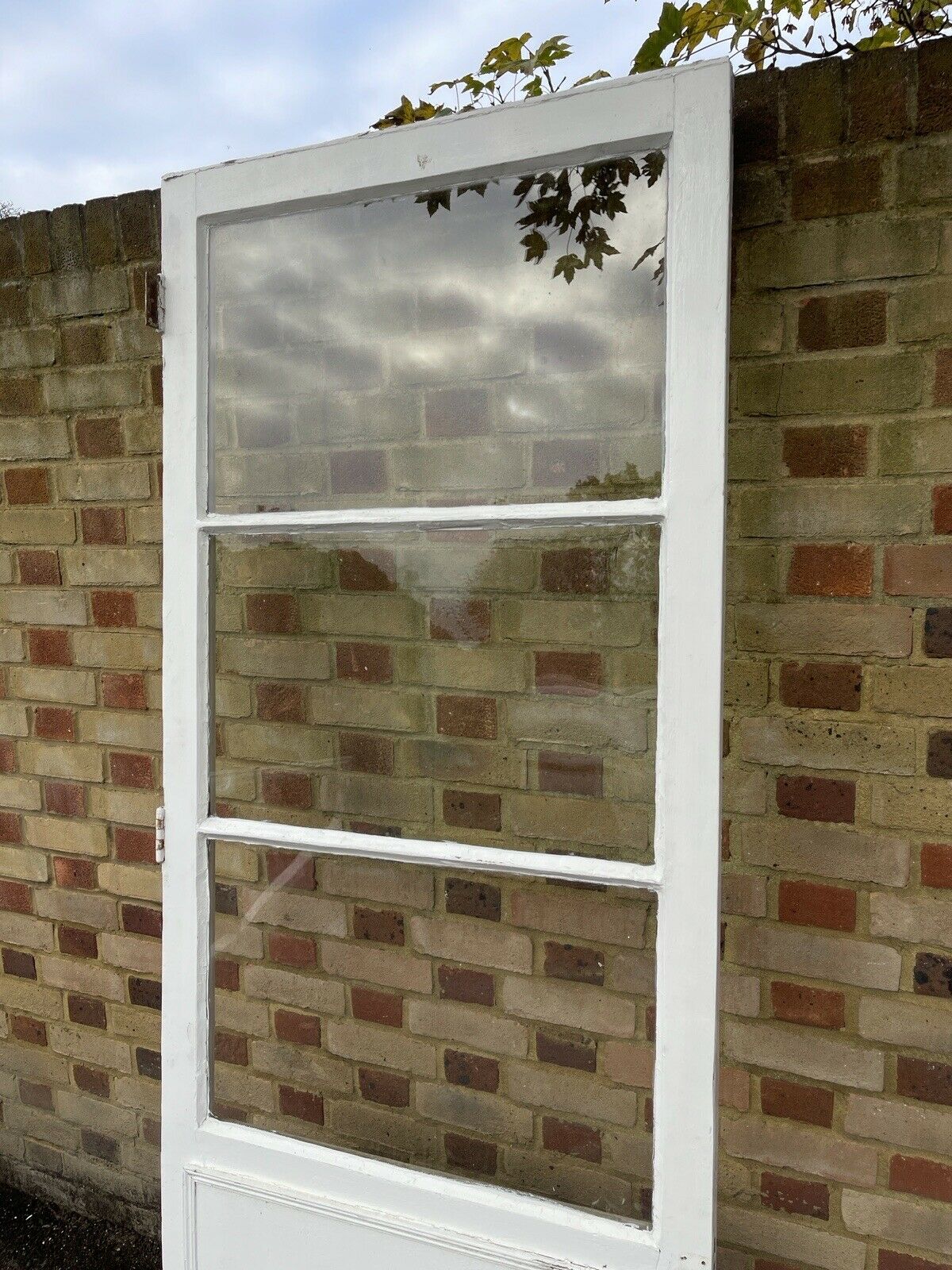 Reclaimed Victorian Wooden Panel Front Internal Door 2015 x 810mm