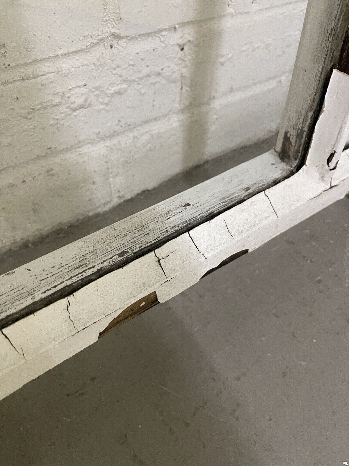 Reclaimed Old Edwardian 6 Panel Wooden Panel Sash Window 1040 x 1040mm