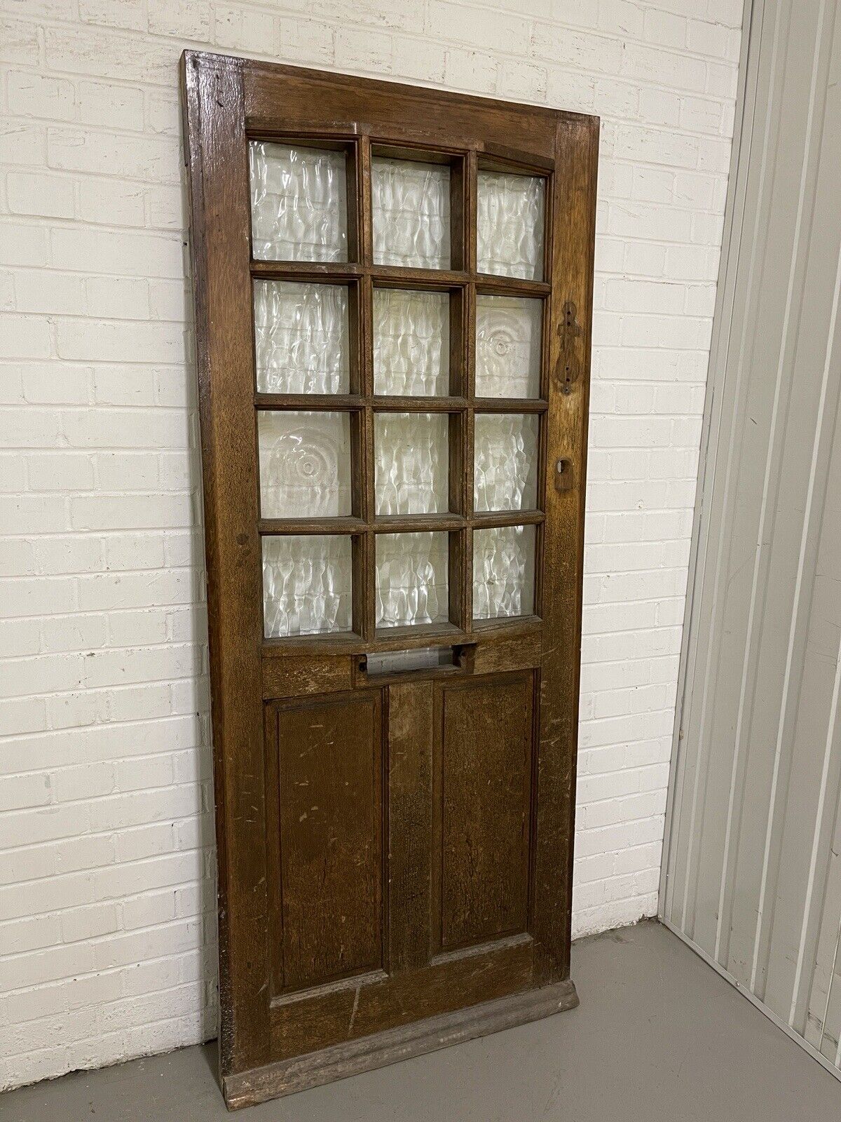 Reclaimed Bow Wooden Panel Front Door 1980 x 833mm