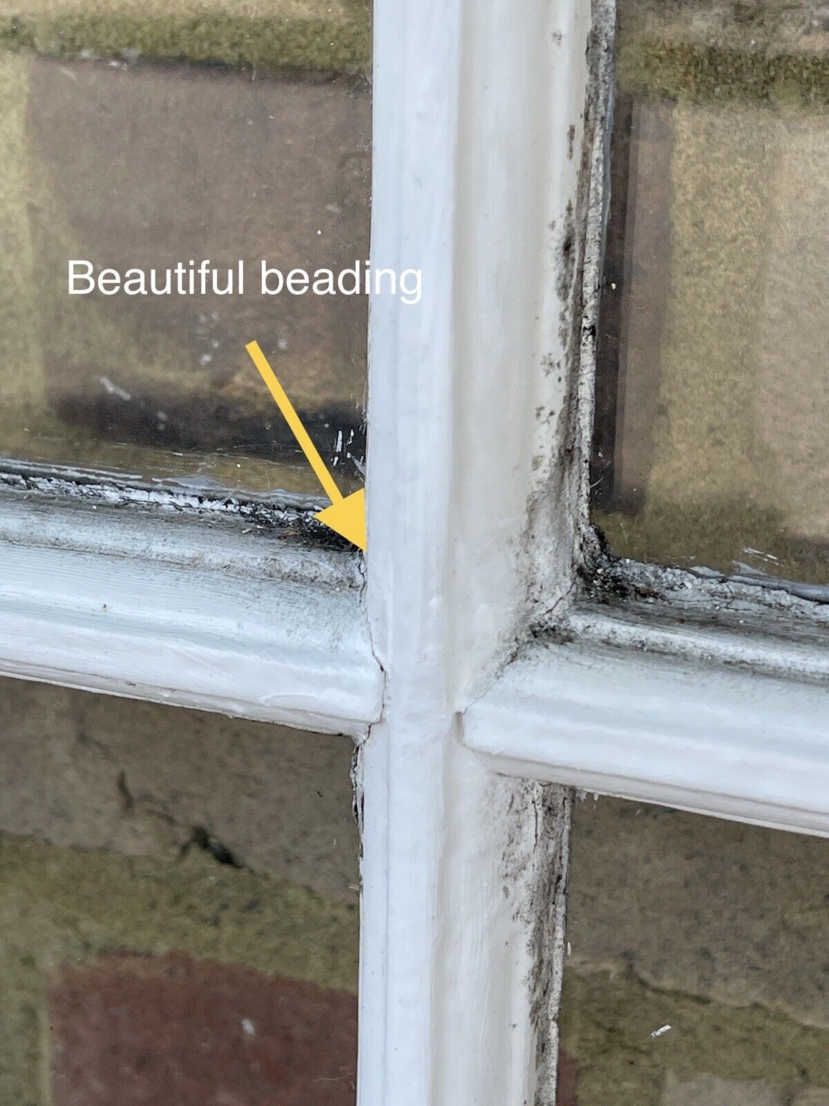 Pair Of Reclaimed Georgian 6 Panel Wooden Panel Sash Window 1055x1205 1025x1210