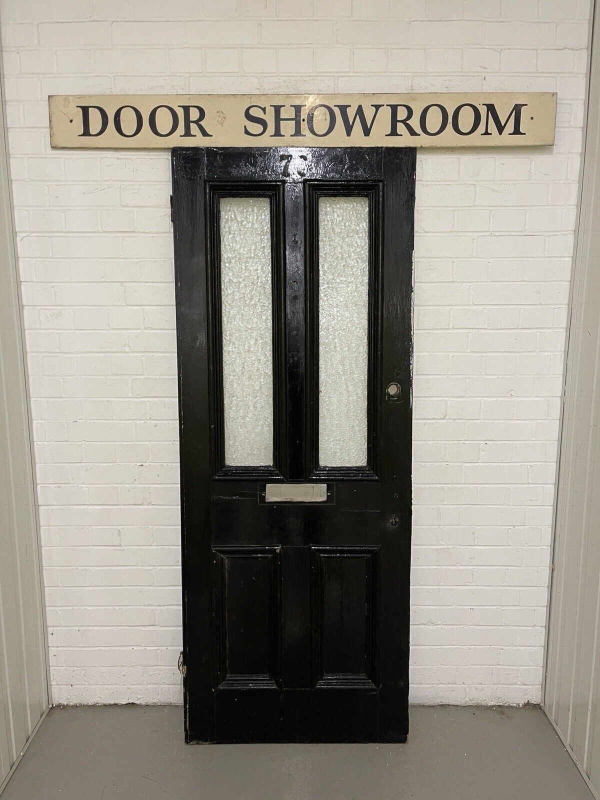 Reclaimed Victorian Edwardian Wooden Panel Front Door 1950 or 1945 x 760mm