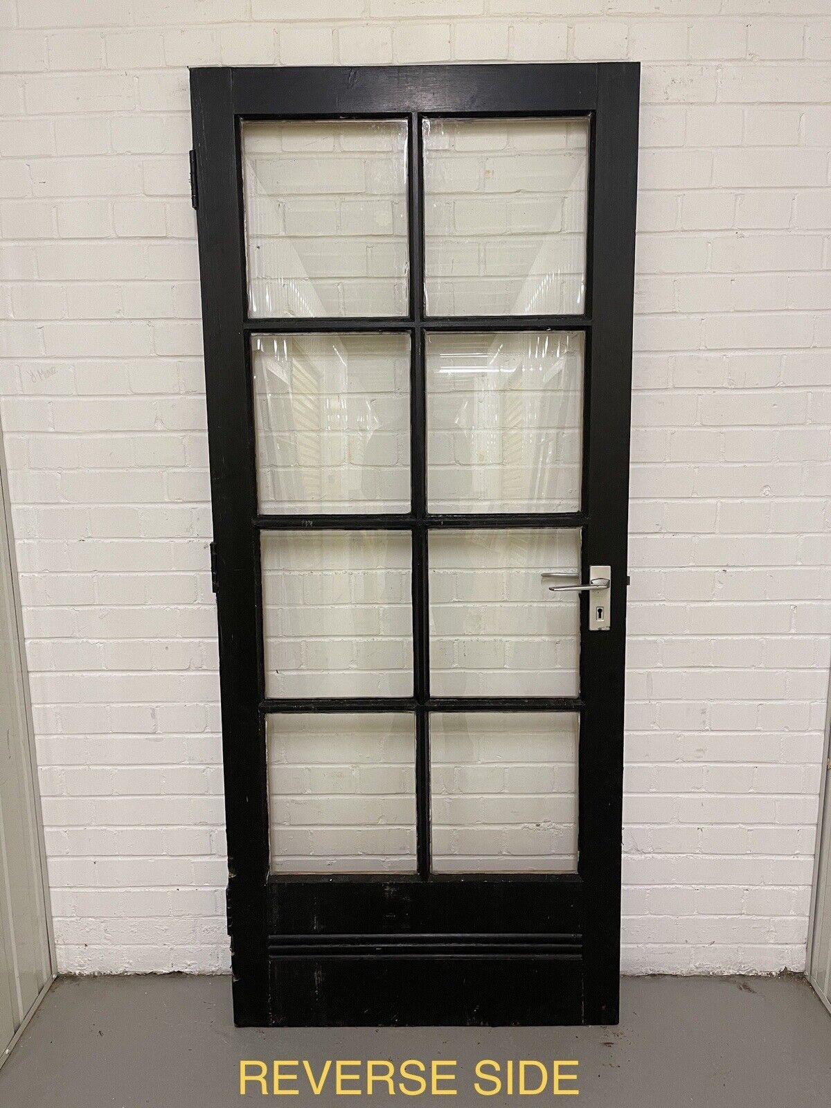 Reclaimed Georgian Wooden Panel External Side Back Door 1990 x 855mm
