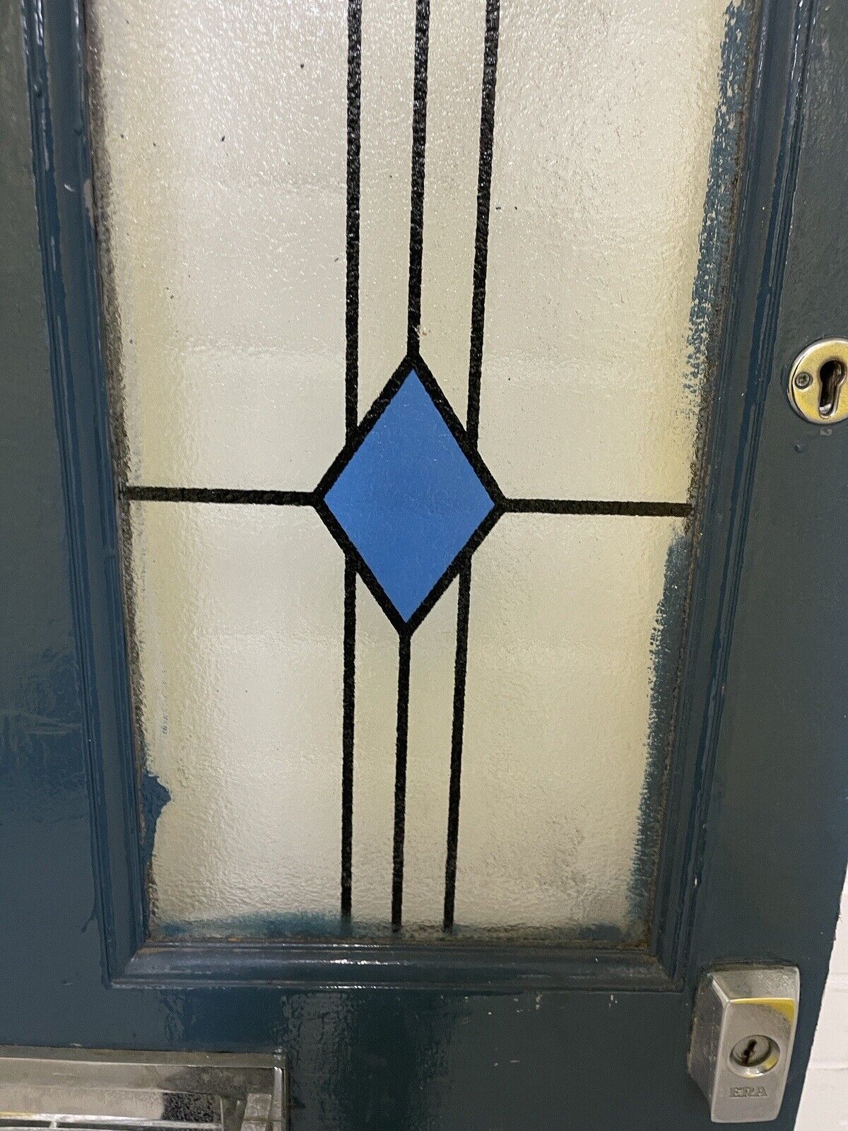 Reclaimed Victorian Wooden Panel External Front Door 2023 x 811mm