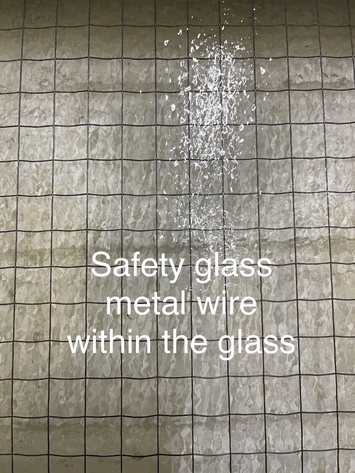 Reclaimed Industrial French Safety Glass Wooden Double Doors 1970 x 1165