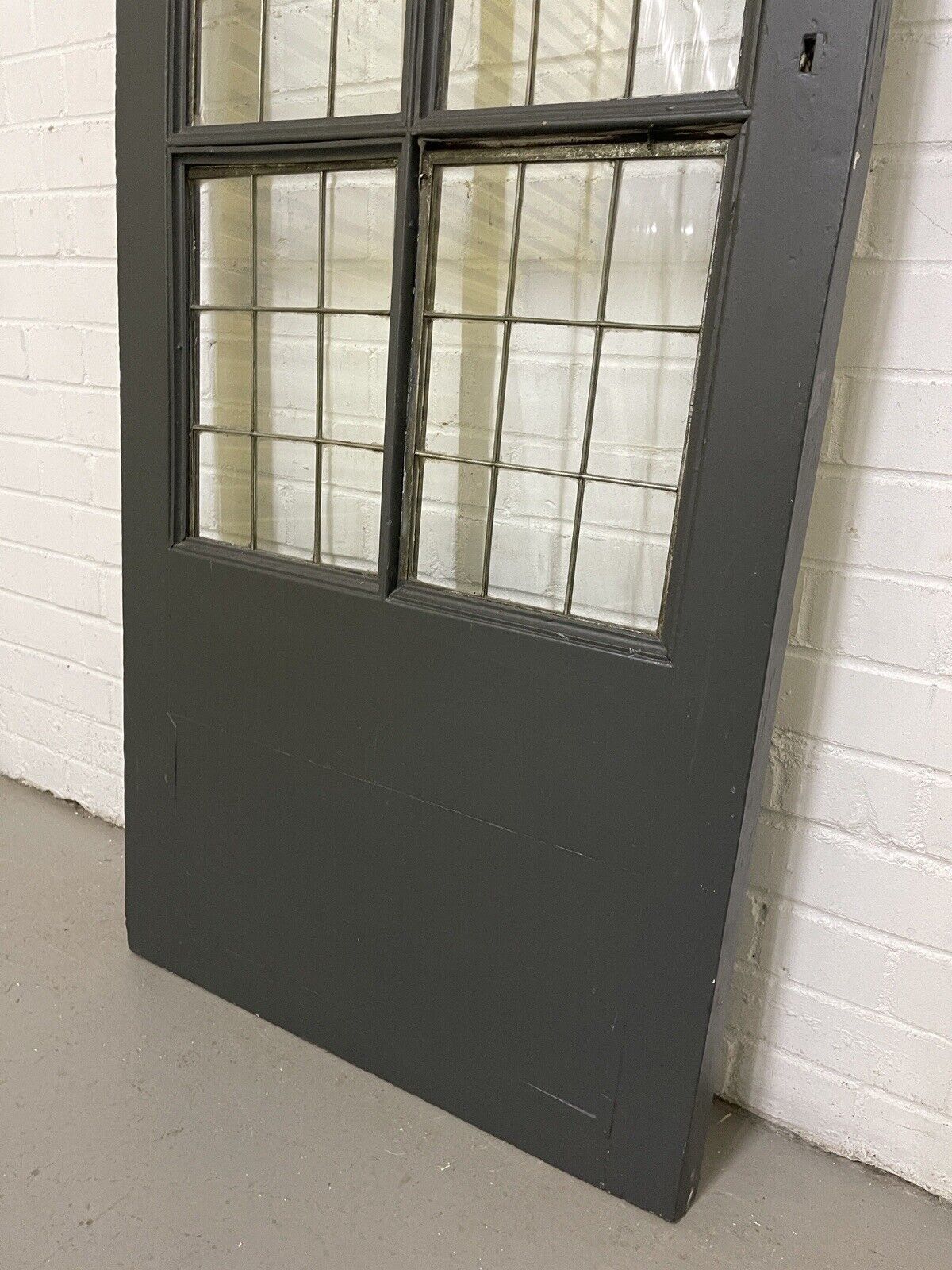 Reclaimed Art Deco Leaded Glass Arts Craft Internal Door 2055 or 2065 x 677mm