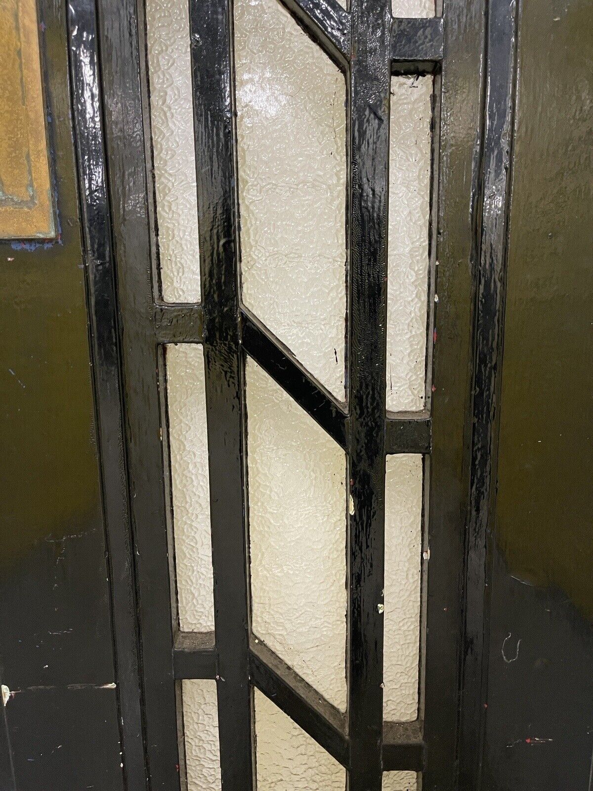 Reclaimed Victorian Edwardian Arts and Craft Wooden Panel Front Door 2025 x 810