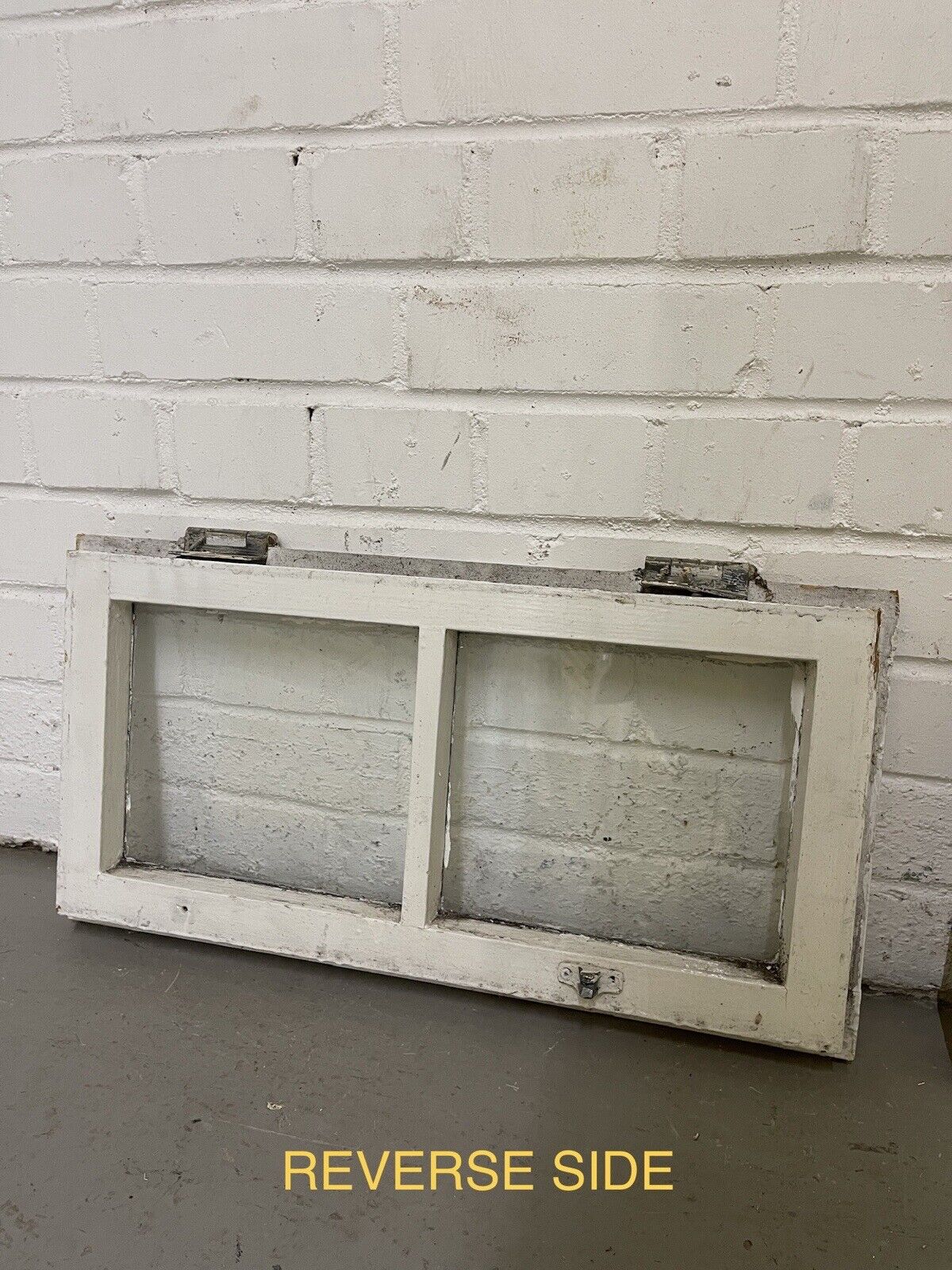 Pair Of Modern Georgian 2 Panel Wooden Windows 565 x 295mm 559 x 290mm