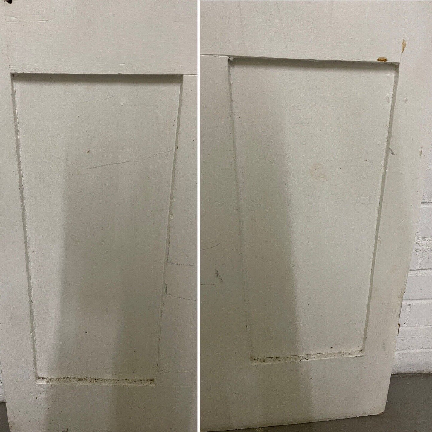 Reclaimed Victorian Pine Internal 4 panel Door 1937 OR 1945mm x 673mm