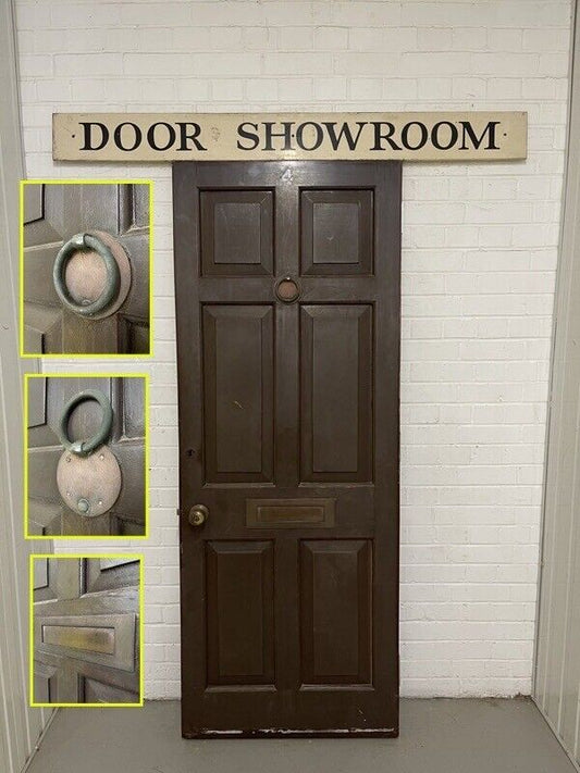 Reclaimed Old Wooden Bespoke Hardwood Front Door 1956 or 1960mm x 755mm