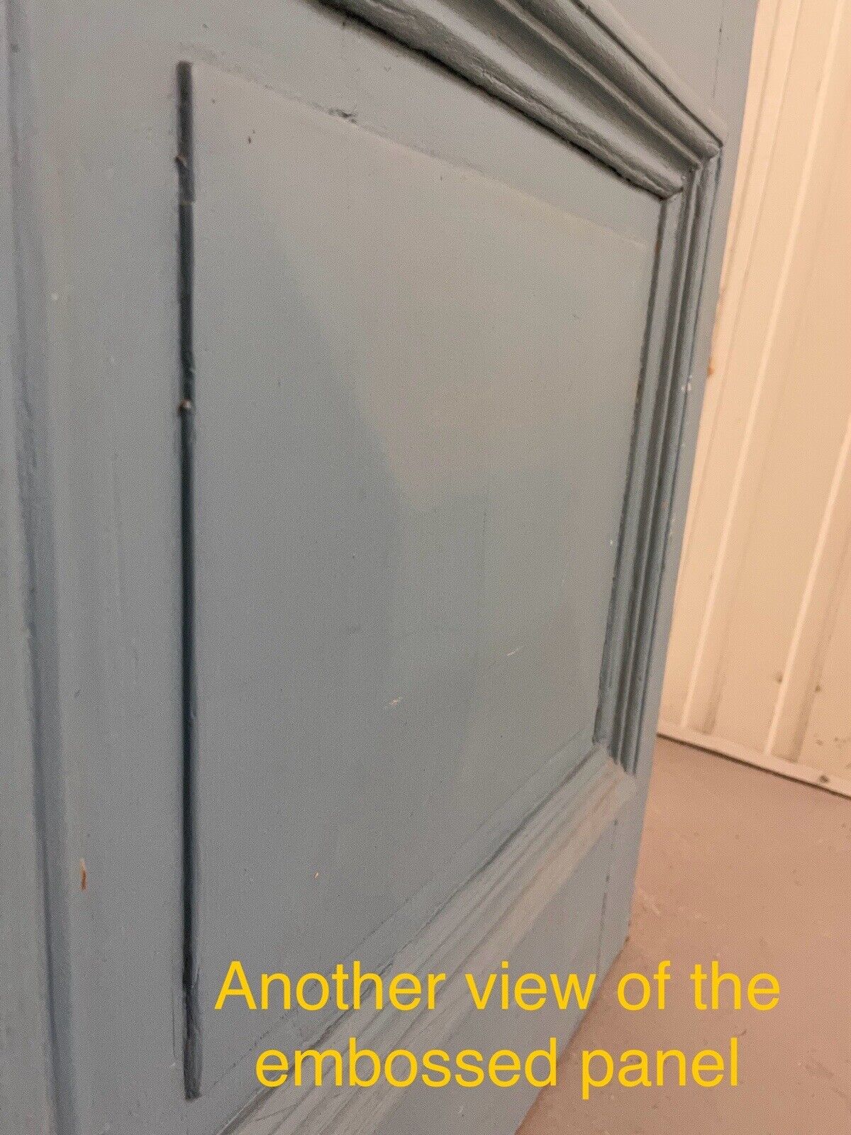 Reclaimed Victorian Edwardian Wooden Panel Front Door 2124 x 810mm