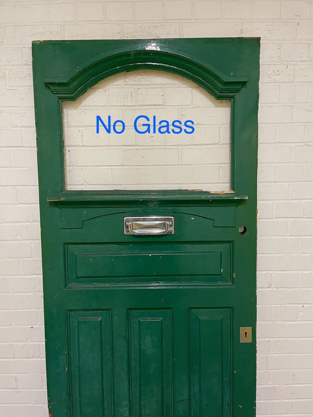 Reclaimed Victorian Edwardian Wooden Panel Front Door 2075 x 855mm