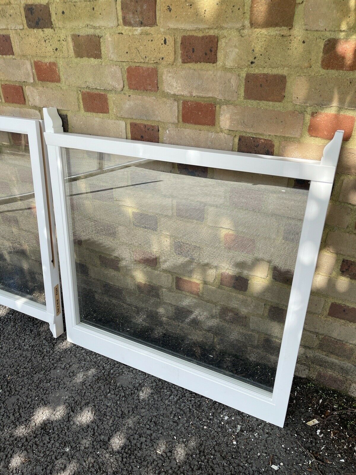Modern Double Glazed Matching Wooden Sash Windows Top and Bottom
