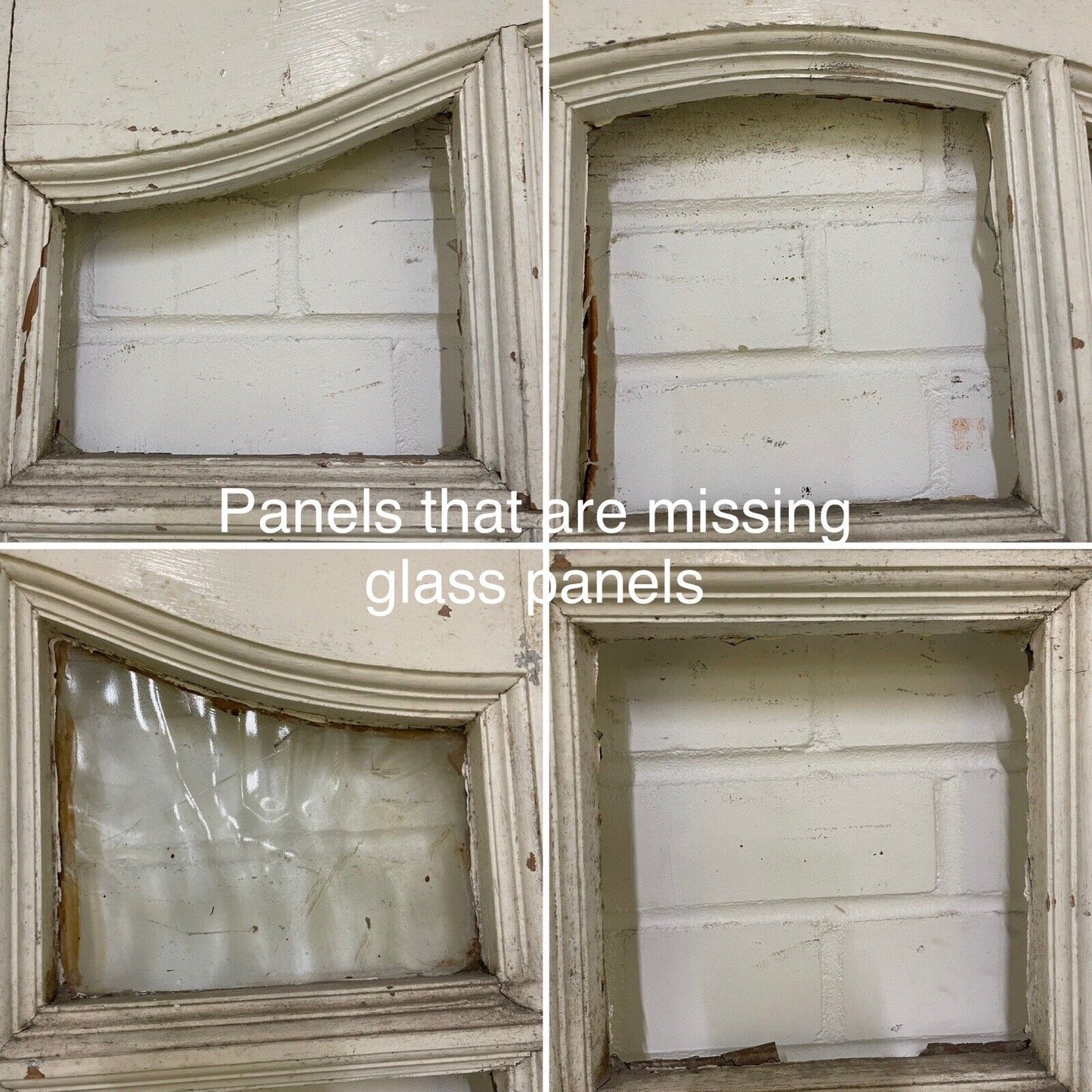 Reclaimed Old Art and Crafts Edwardian Victorian Wooden Front Door 2069 x 860mm