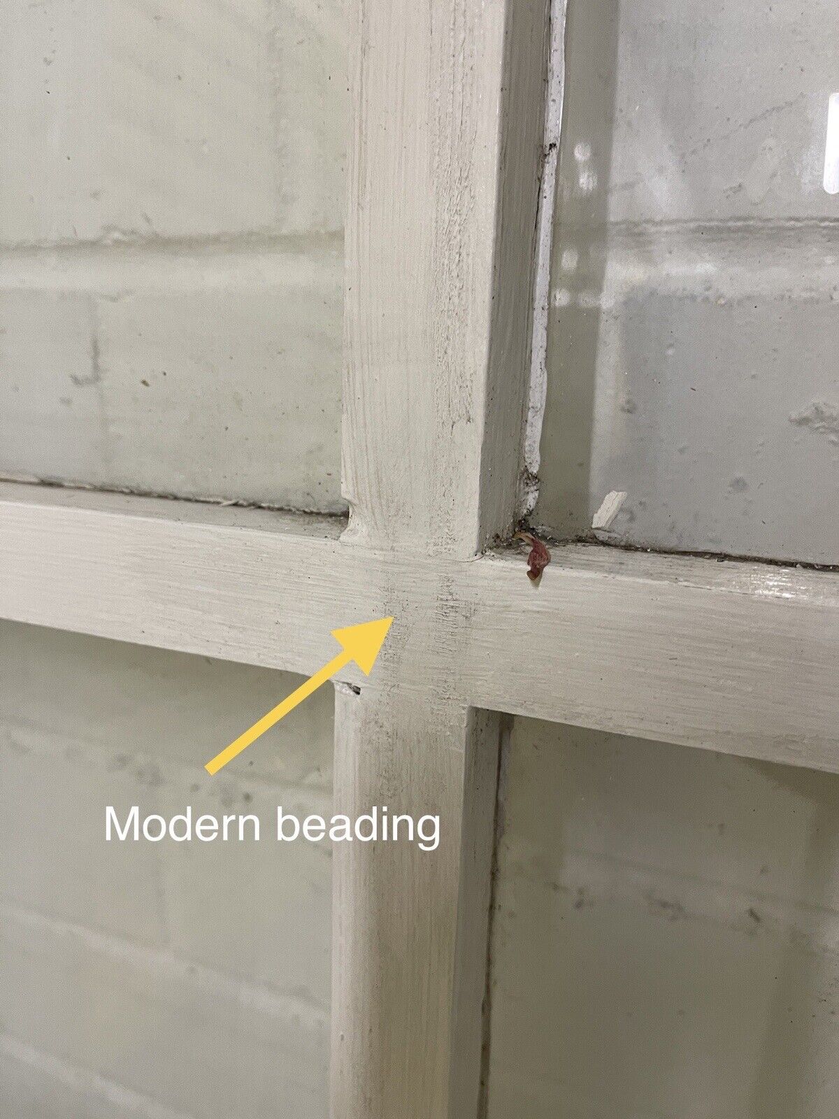 Modern Georgian 10 Panel Wooden Window 603 x 1380mm