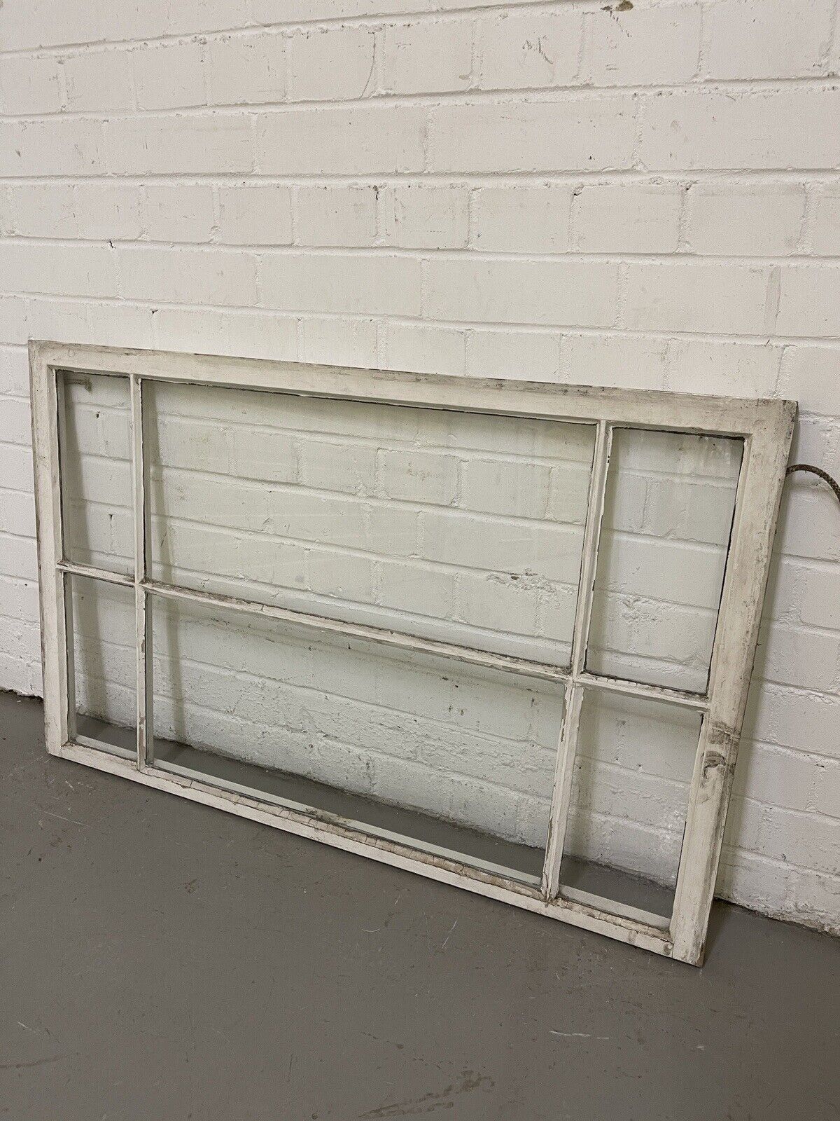 Reclaimed Edwardian 6 Panel Wooden Panel Sash Window 1110 x 642mm
