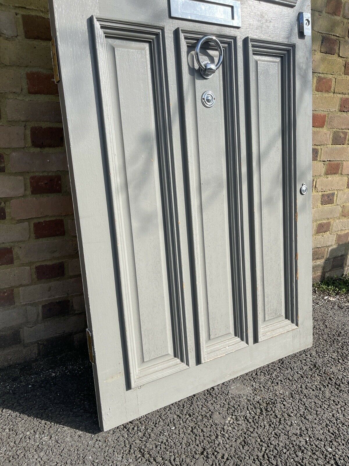 Reclaimed Victorian Edwardian Wooden External Front Door 2103 Or 2107 x 805mm