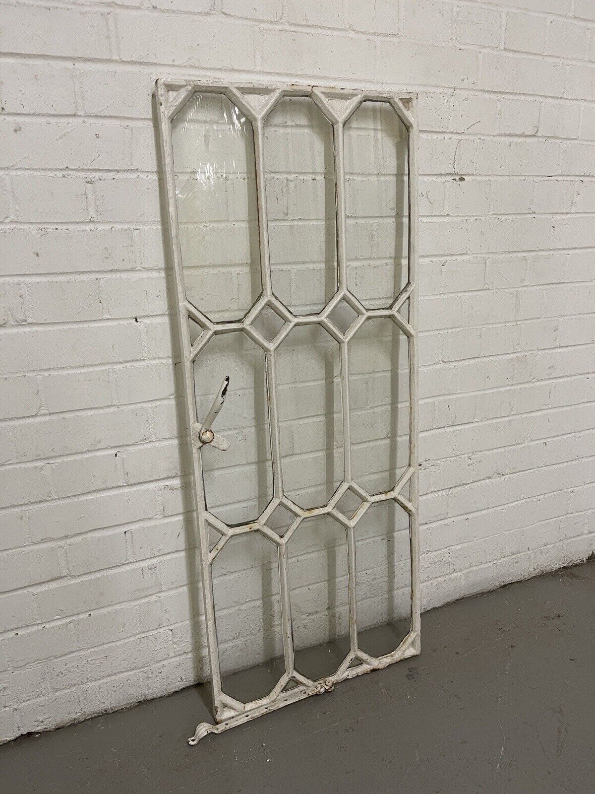 Reclaimed Art and Crafts Cast Iron Crittall Crittal Windows 1135 x 462mm