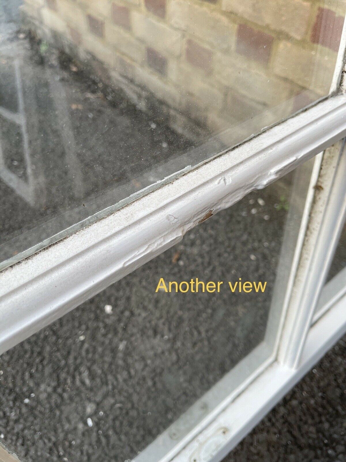 Reclaimed Old Georgian 6 Panel Wooden Window 1065mm x 930mm