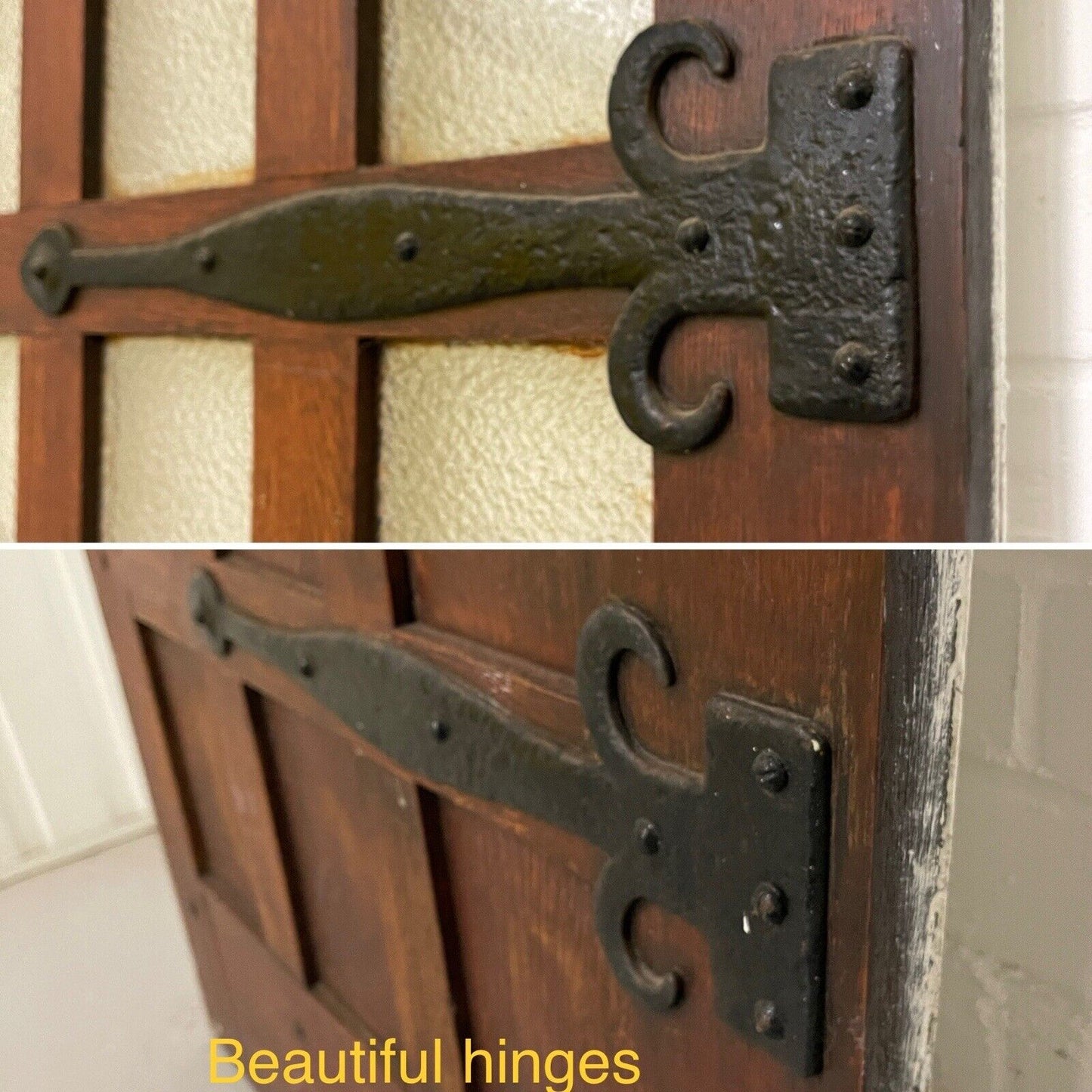 Reclaimed Studded Wooden Front Door  2025mm x 810mm