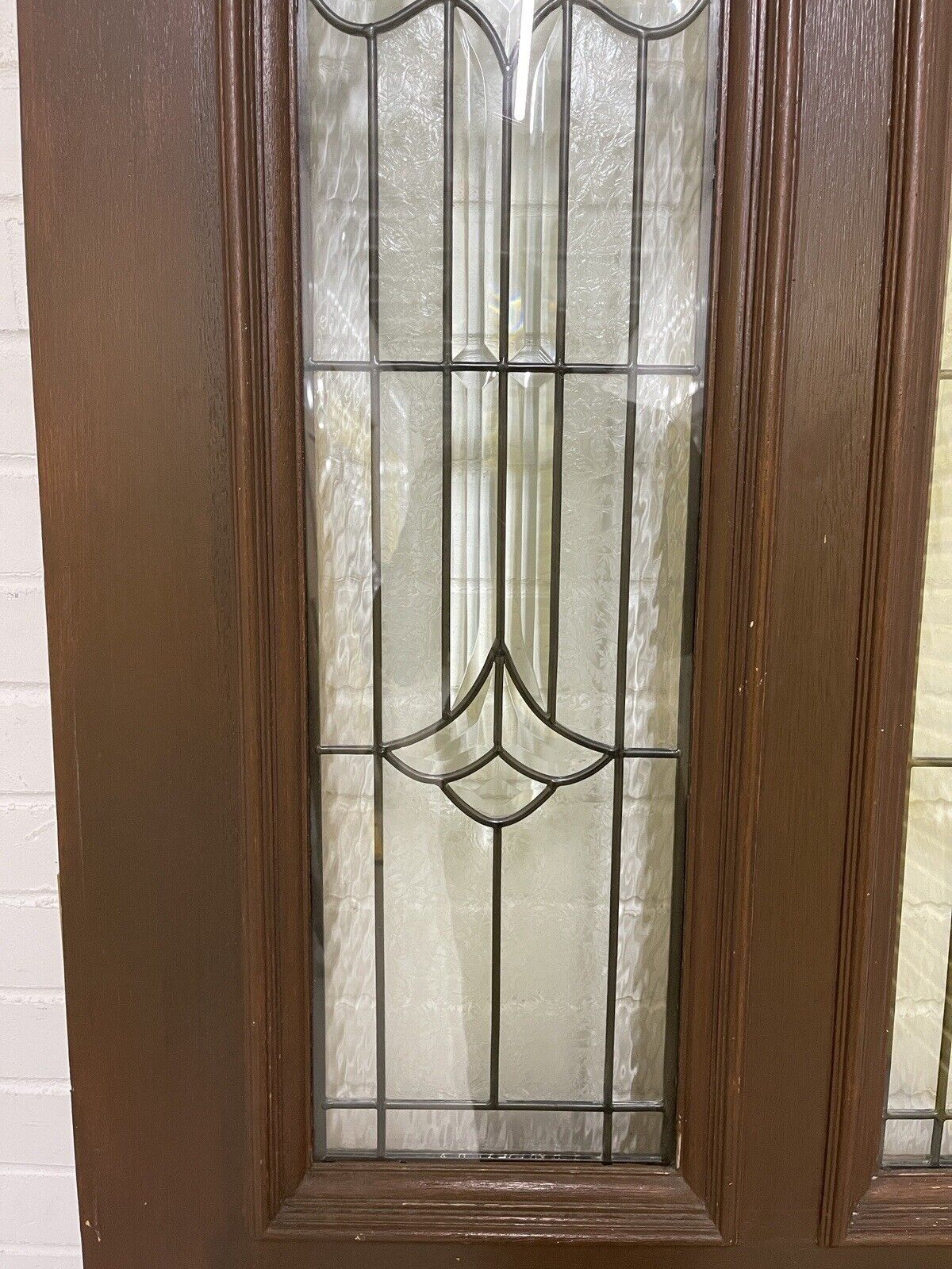 Reclaimed Victorian Style Wooden Panel External Front Door 1980 1965 x 840mm