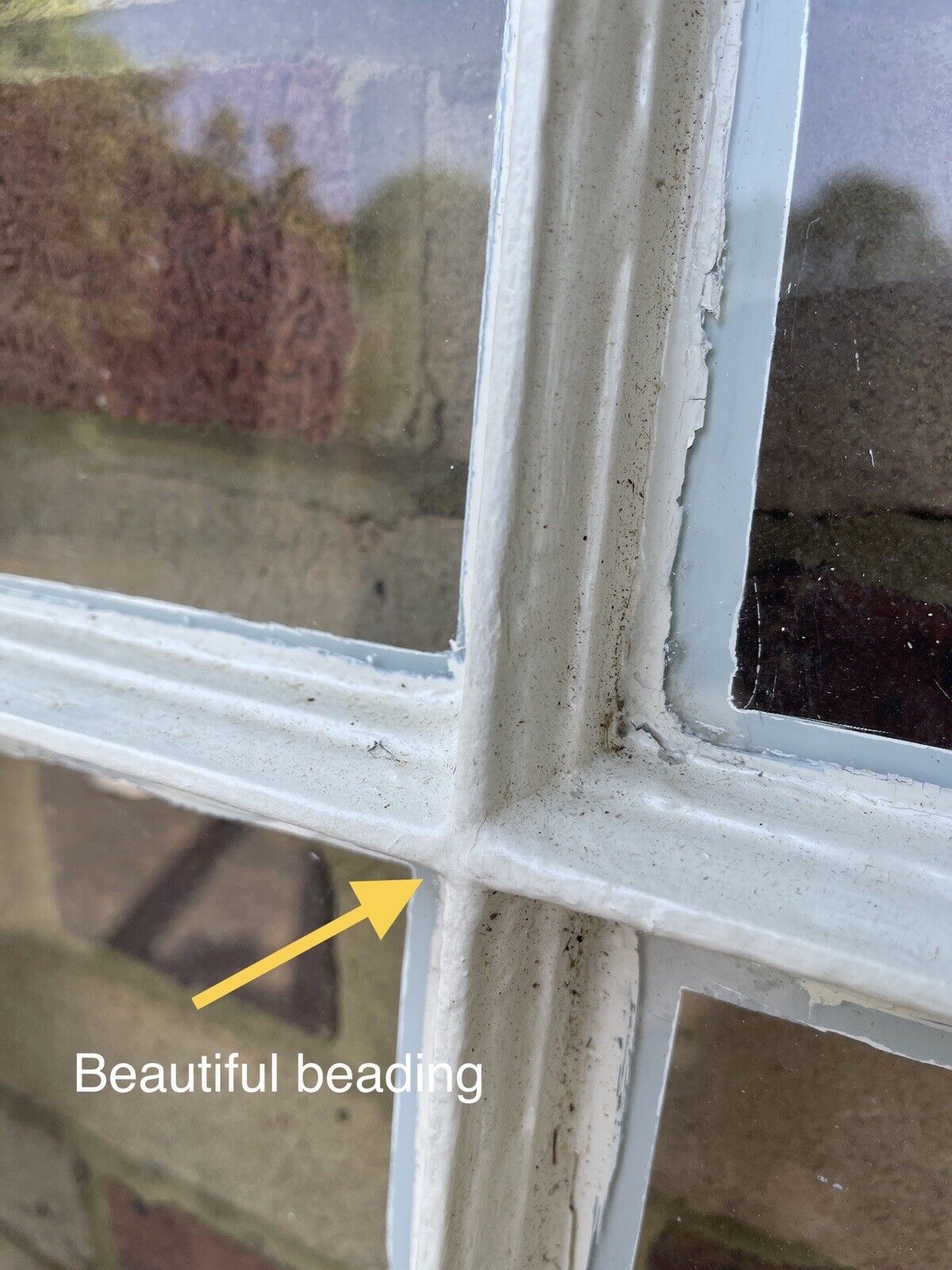 Pair Of Reclaimed Old Edwardian 6 Panel Wooden Panel Sash Window 915 x 1190mm