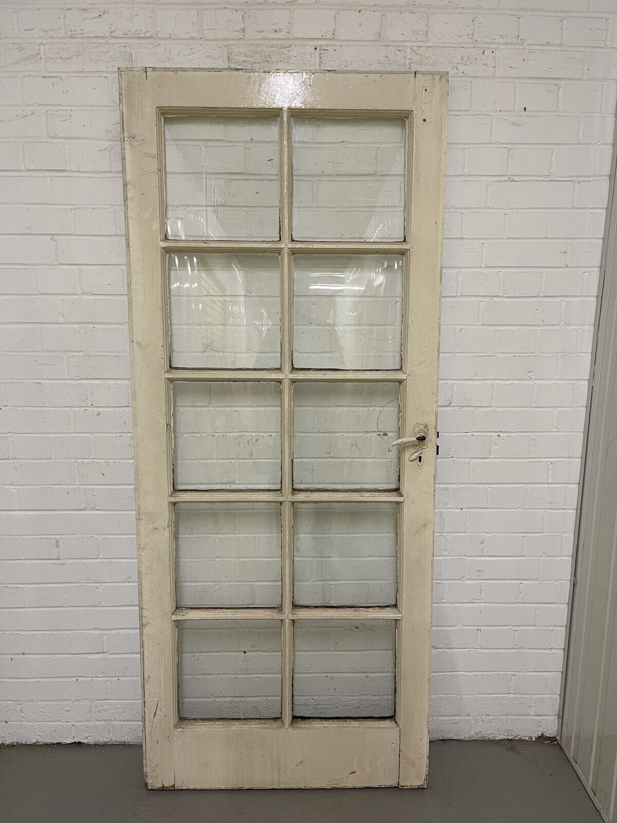Reclaimed Georgian Wooden Panel External Front Door 1922 x 810mm