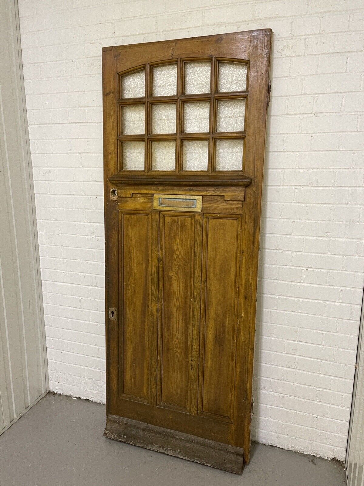 Reclaimed Old Victorian Georgian Edwardian Wooden Front Door 2020mm x 810mm