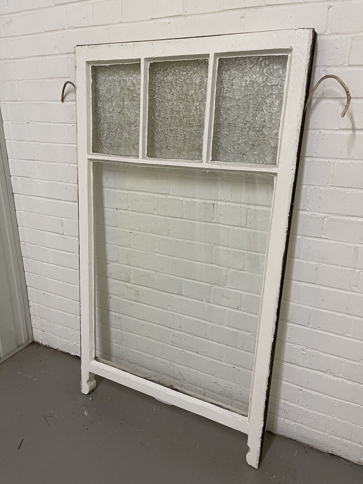 Reclaimed Old Georgian 4 Panel Wooden Window 760mm x 1320mm