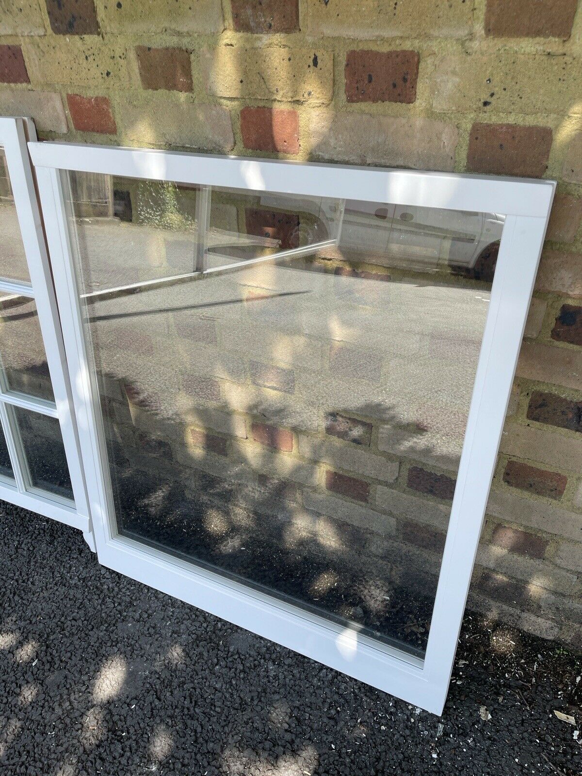 Modern Georgian Bar Double Glazed Matching Wooden Sash Windows Top and Bottom