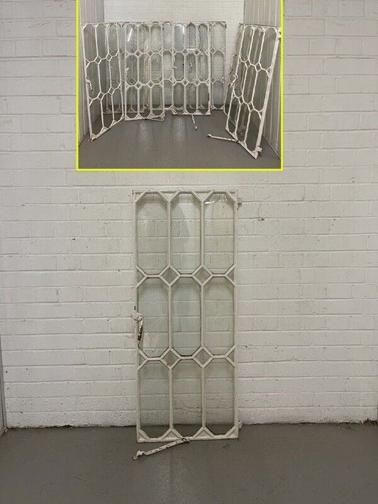 Reclaimed Art and Crafts Cast Iron Crittall Crittal Windows 1135 x 462mm