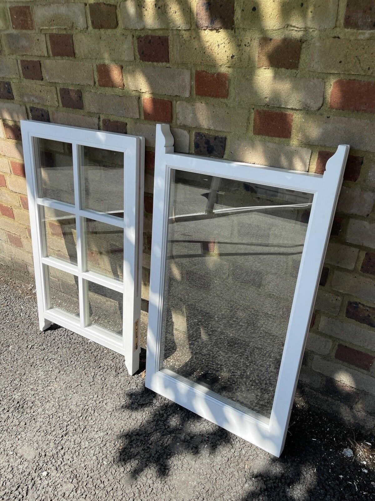 Modern Georgian Bar Double Glazed Matching Wooden Sash Windows Top and Bottom