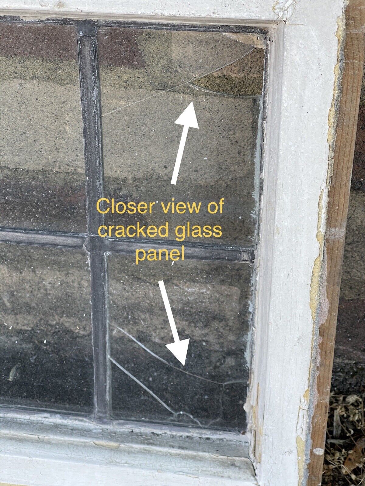 Job Lot Of 4 Reclaimed Leaded Light Panel Wooden Windows