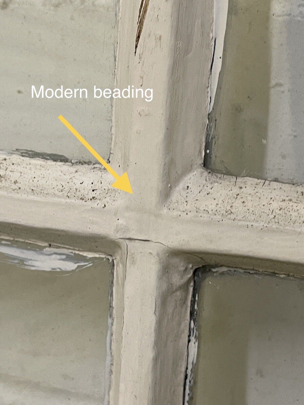 Modern Georgian 8 Panel Wooden Window 565 x 1290mm